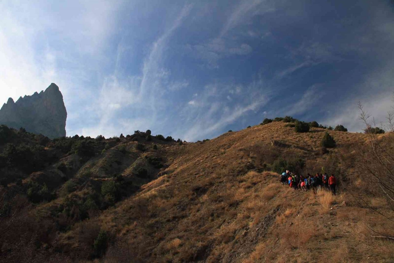 Doğa tutkunları 20 dereceyi bulan sıcaklığı kaçırmadı