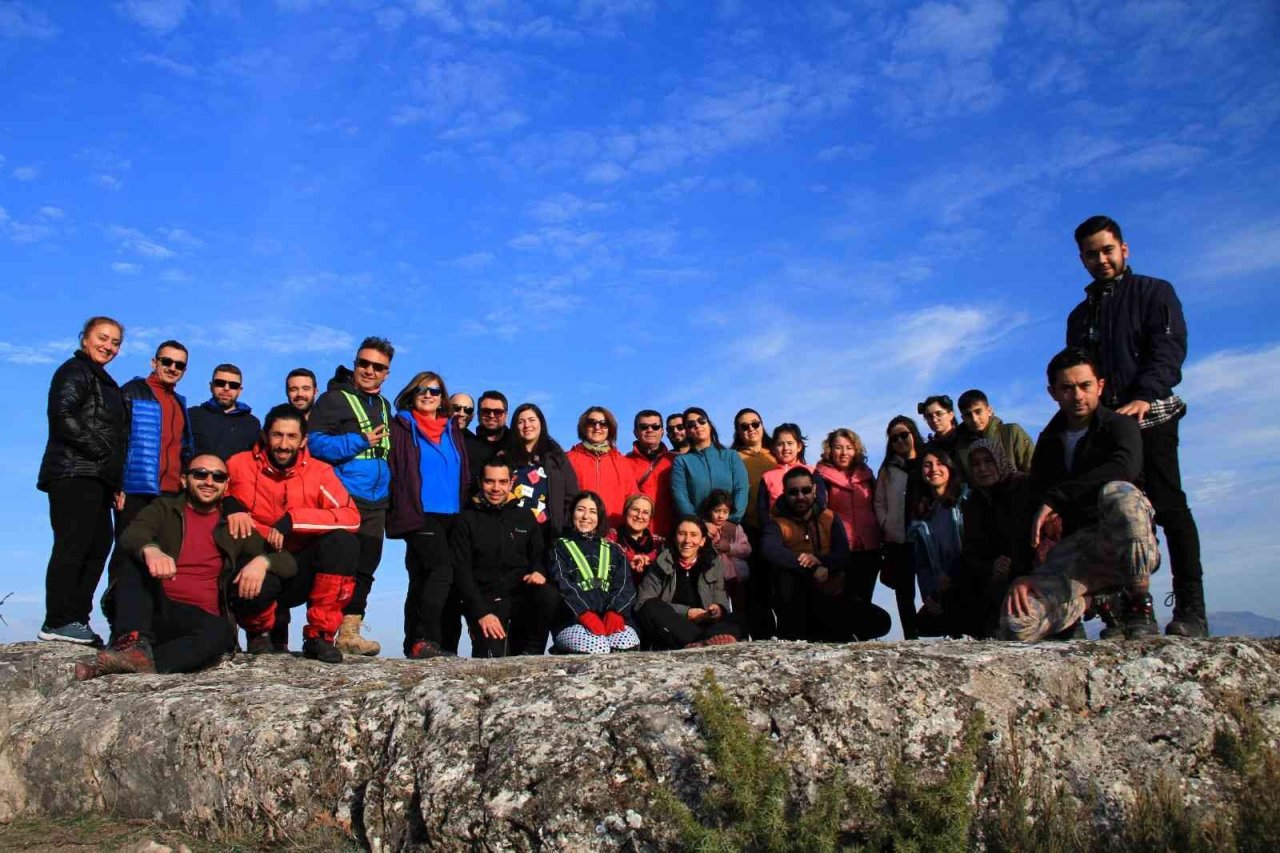 Doğa tutkunları 20 dereceyi bulan sıcaklığı kaçırmadı