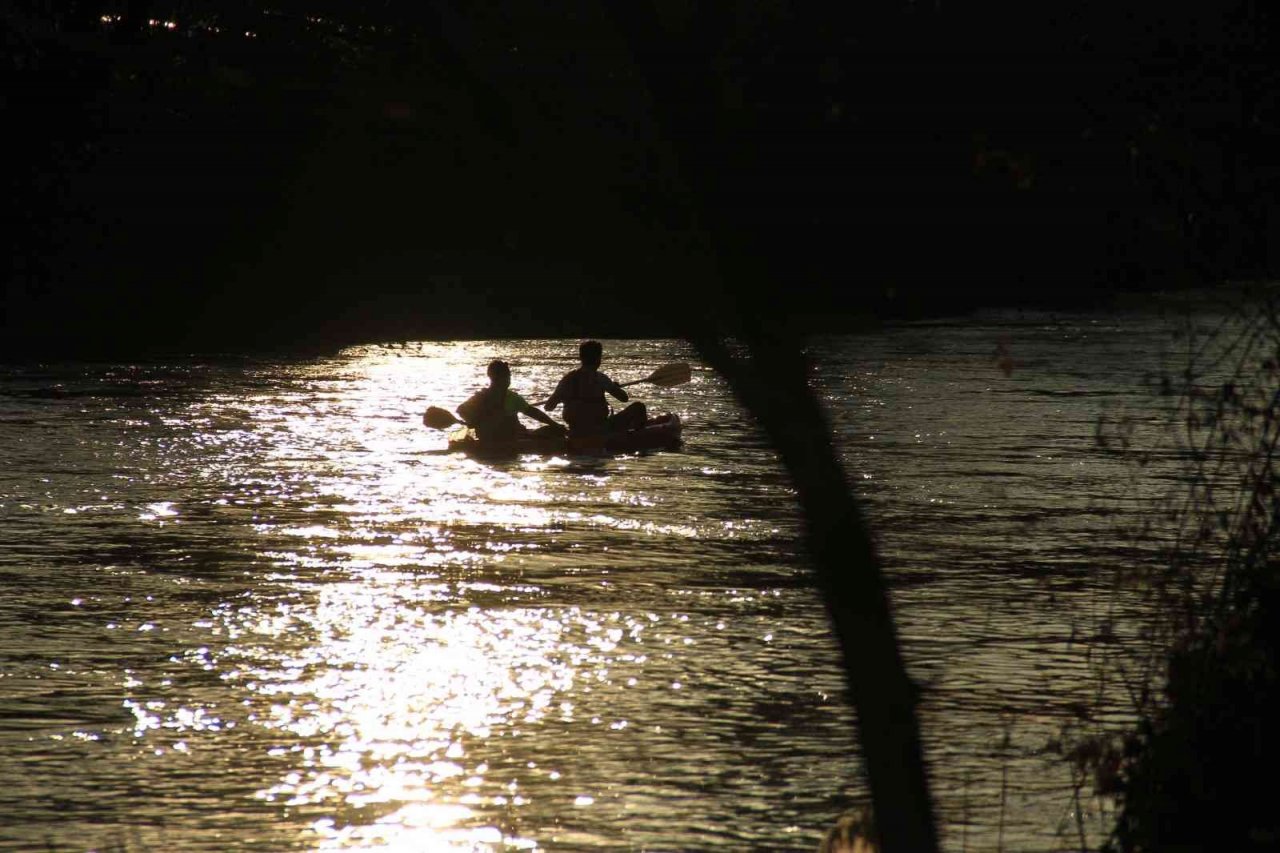 Doğa tutkunları 20 dereceyi bulan sıcaklığı kaçırmadı