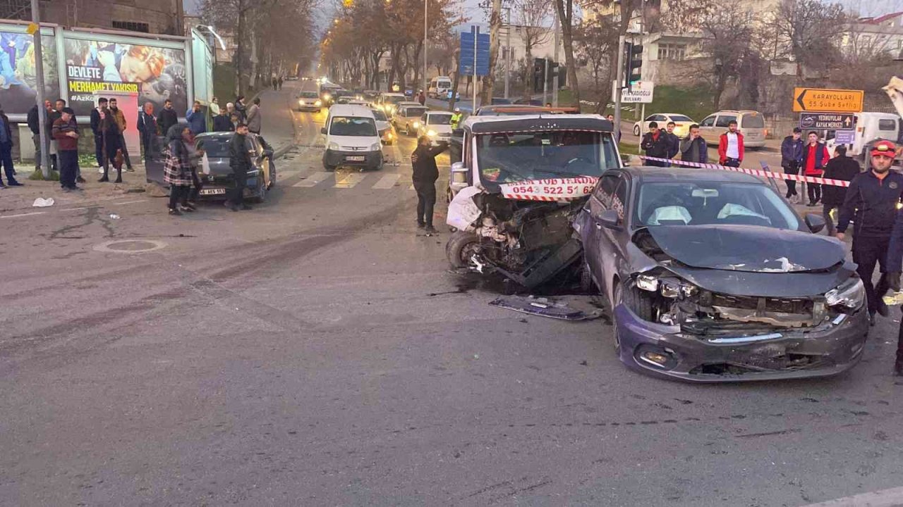 Kahramanmaraş’ta trafik kazası: 6 yaralı
