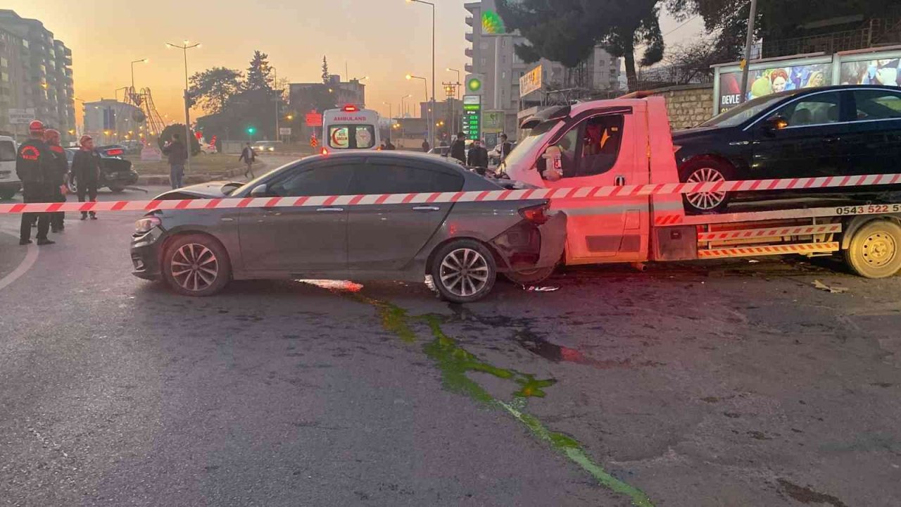 Kahramanmaraş’ta trafik kazası: 6 yaralı