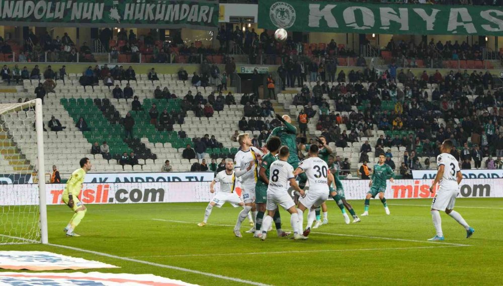 Konyaspor Ankaragücü karşısında kayıplarda: 0-1