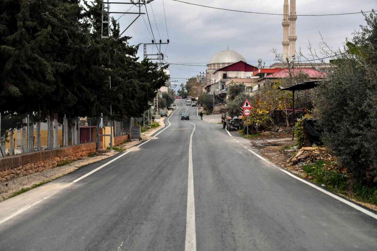 Mersin’de yollar yenileniyor