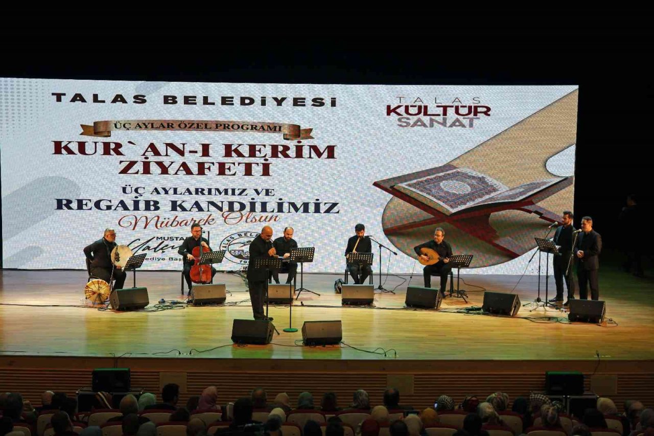 Talas’ta Muhteşem Kur’an-ı Kerim Ziyafeti