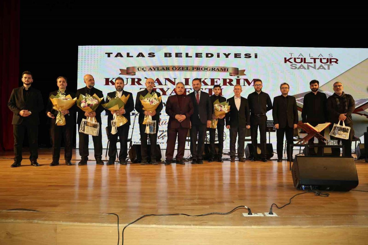 Talas’ta Muhteşem Kur’an-ı Kerim Ziyafeti