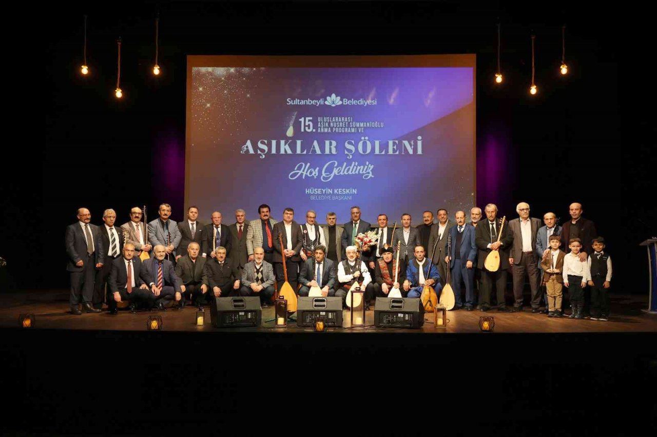 Sazın ve sözün ustaları Sultanbeyli’de buluştu