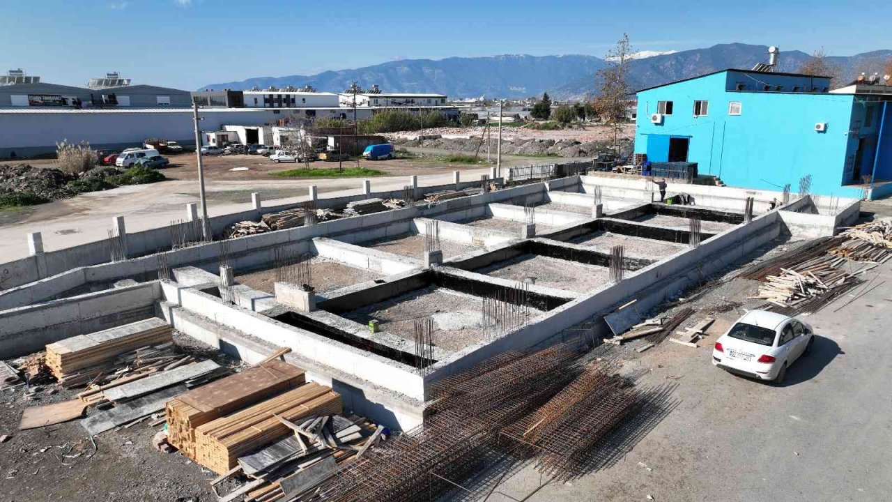 Kumluca Gıda Kurutma ve Paketleme Tesisinde çalışmalar başladı