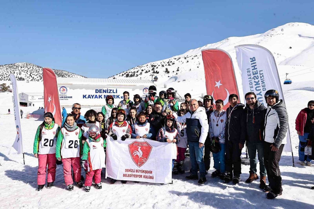 Denizli Kayak Merkezi genç sporcunun başarı merdiveni oldu