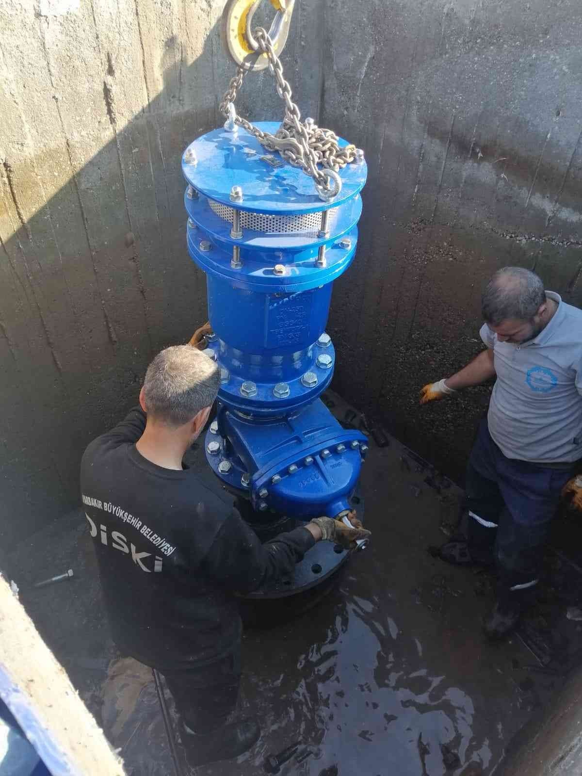 DİSKİ isale hattında bakım onarım çalışmalarını sürdürüyor