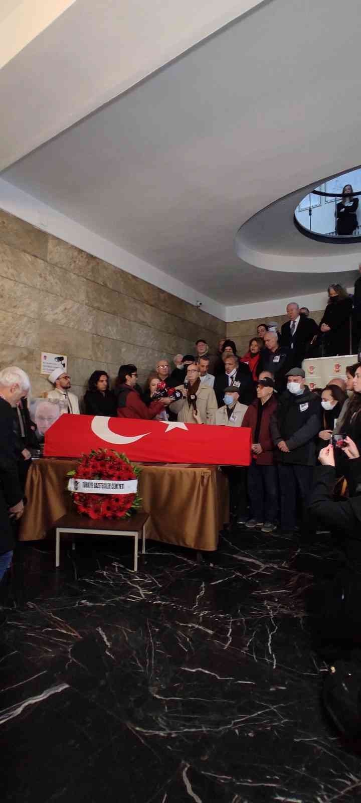 Orhan Erinç için TGC binasında tören düzenlendi