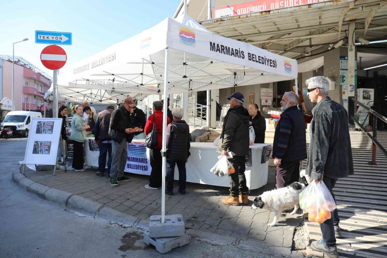 Marmaris’te eski başkan Karadinç unutulmadı