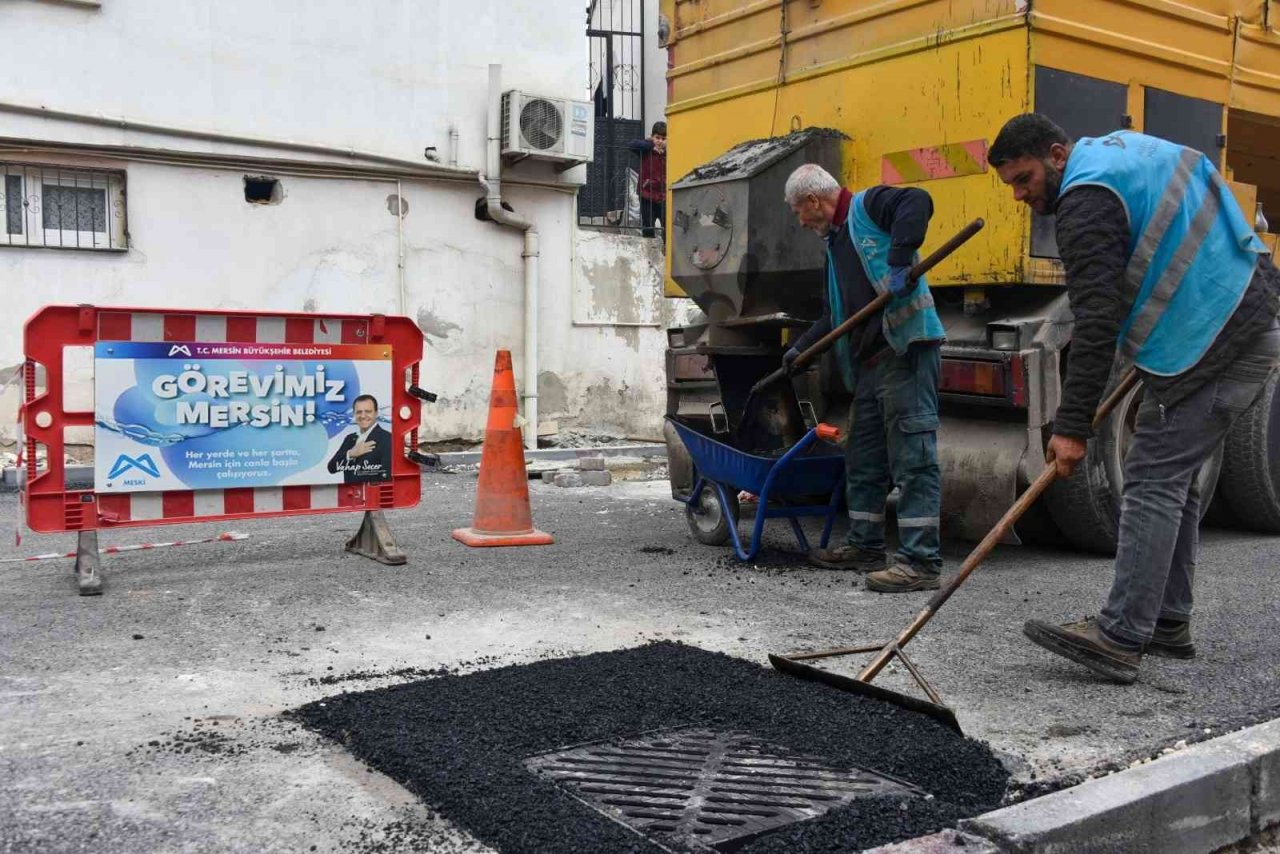 MESKİ, üstyapı iyileştirme çalışmalarını sürdürüyor