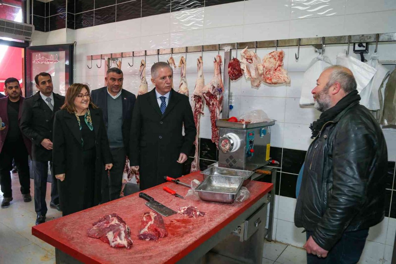 Şahin’den Gaziantep Et Borsası ve Et Hali’ne ziyaret