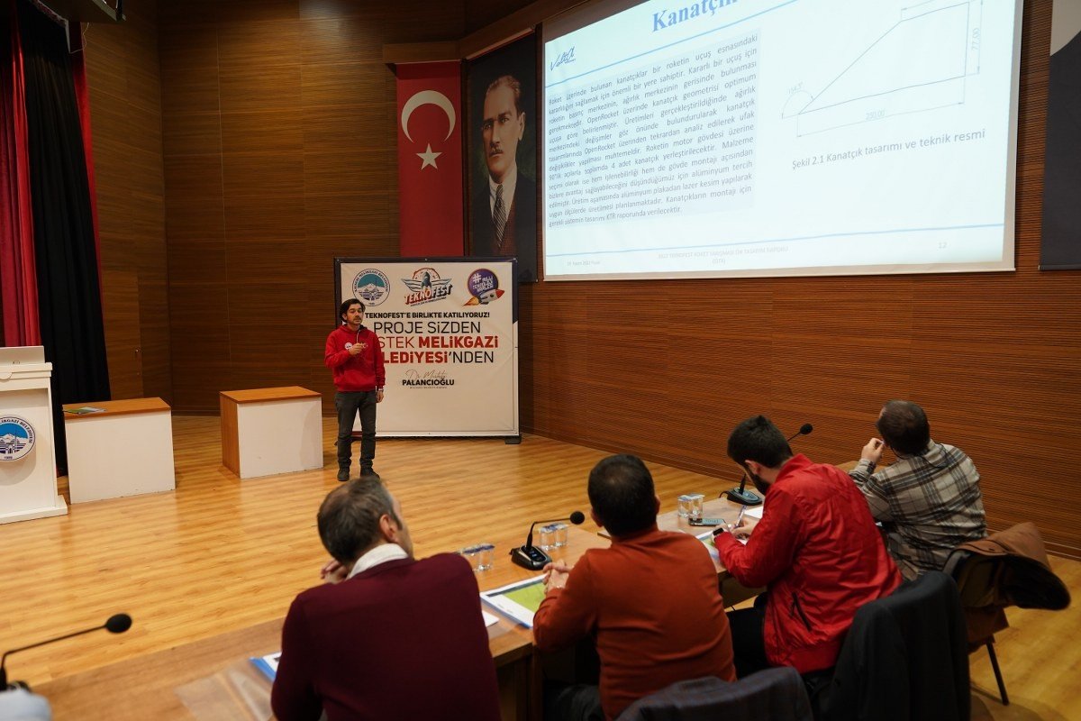 Melikgazi’de 49 takımın projesini jüri değerlendirdi