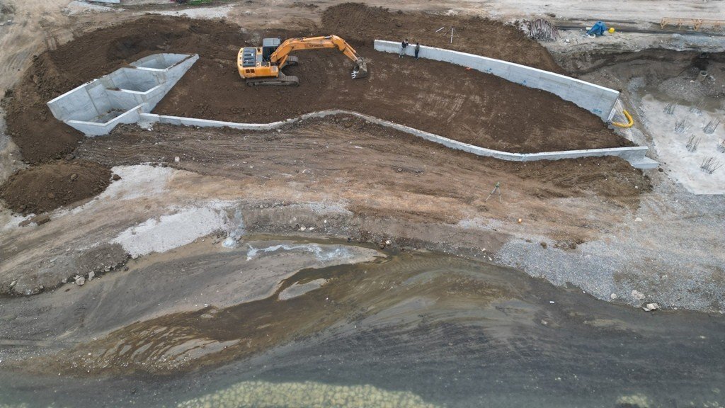 Amfi tiyatronun basamakları ortaya çıktı