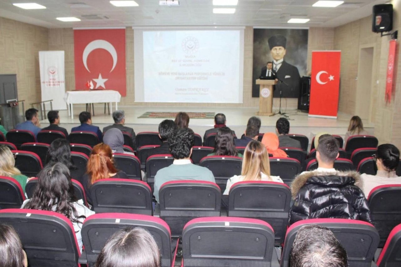 Aile ve Sosyal Hizmetler Muğla İl Müdürlüğü personeline eğitim verildi