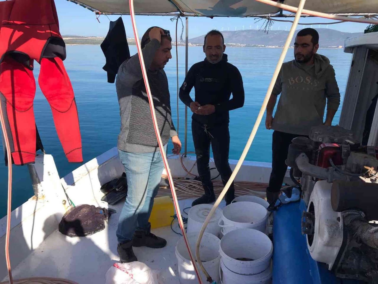 Didim’de balıkçılar önce denetlendi, sonra bilgilendirildi