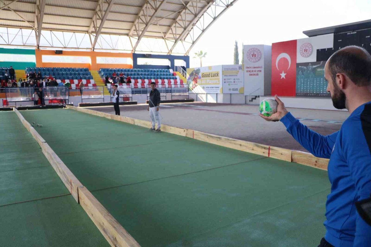 Bocce Gençler ve Büyükler Türkiye Şampiyonası başladı