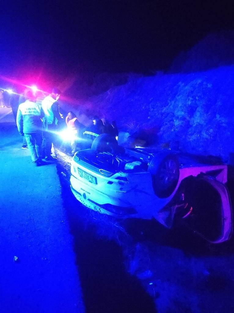 Burdur’da trafik kazası: 1 ölü, 7 yaralı