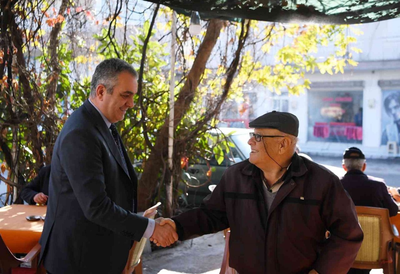 Esen kahvehanede vatandaşları ziyaret etti