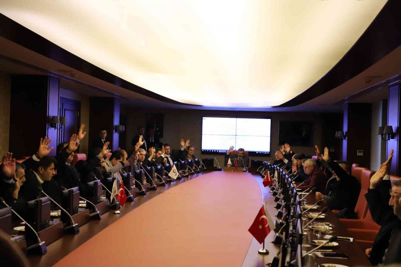 Çerkezköy TSO meclis toplantısı