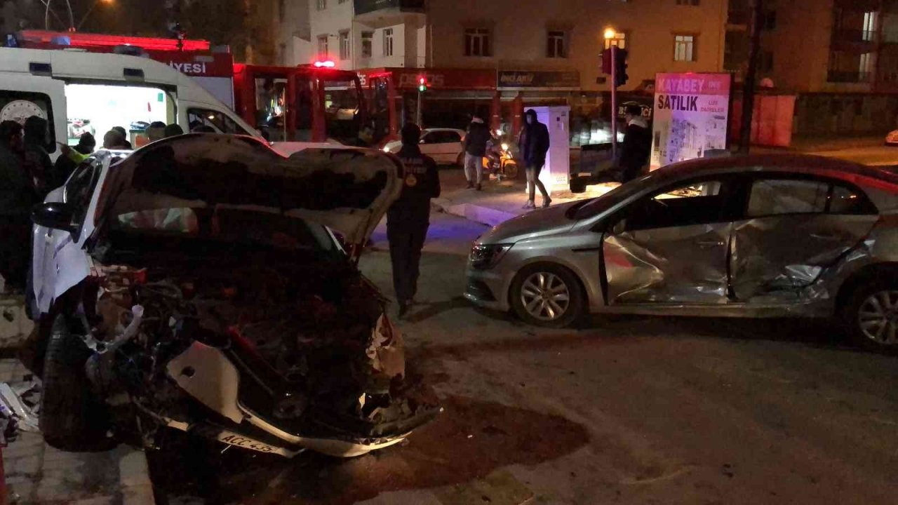 Elazığ’da trafik kazası: 1 yaralı