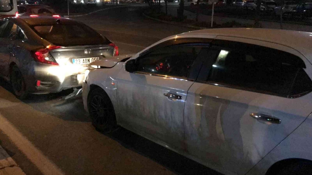Elazığ’da trafik kazası: 1 yaralı