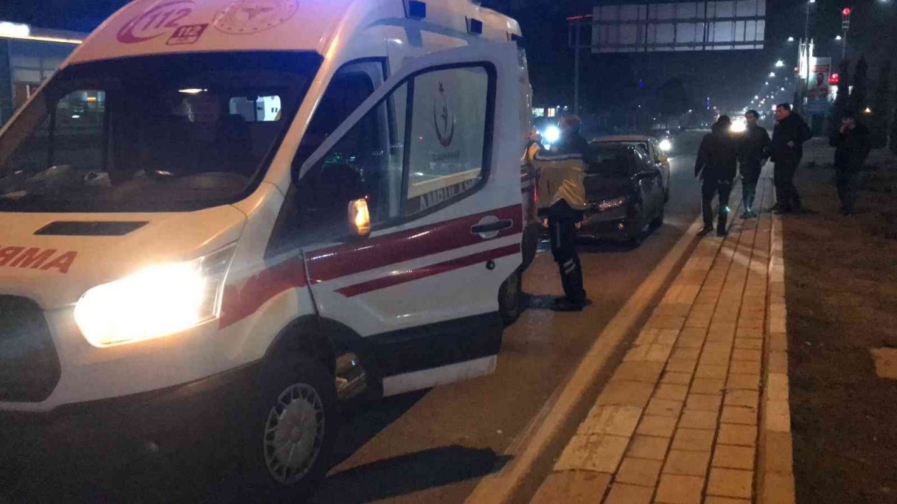 Elazığ’da trafik kazası: 1 yaralı