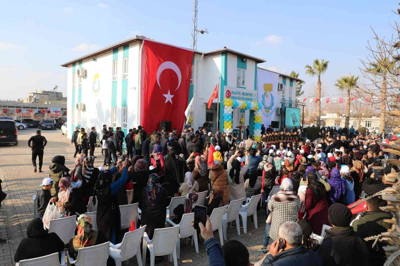 Haliliye’de Kısas Kültür Merkezinin açılışı gerçekleşti