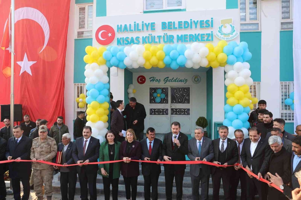 Haliliye’de Kısas Kültür Merkezinin açılışı gerçekleşti