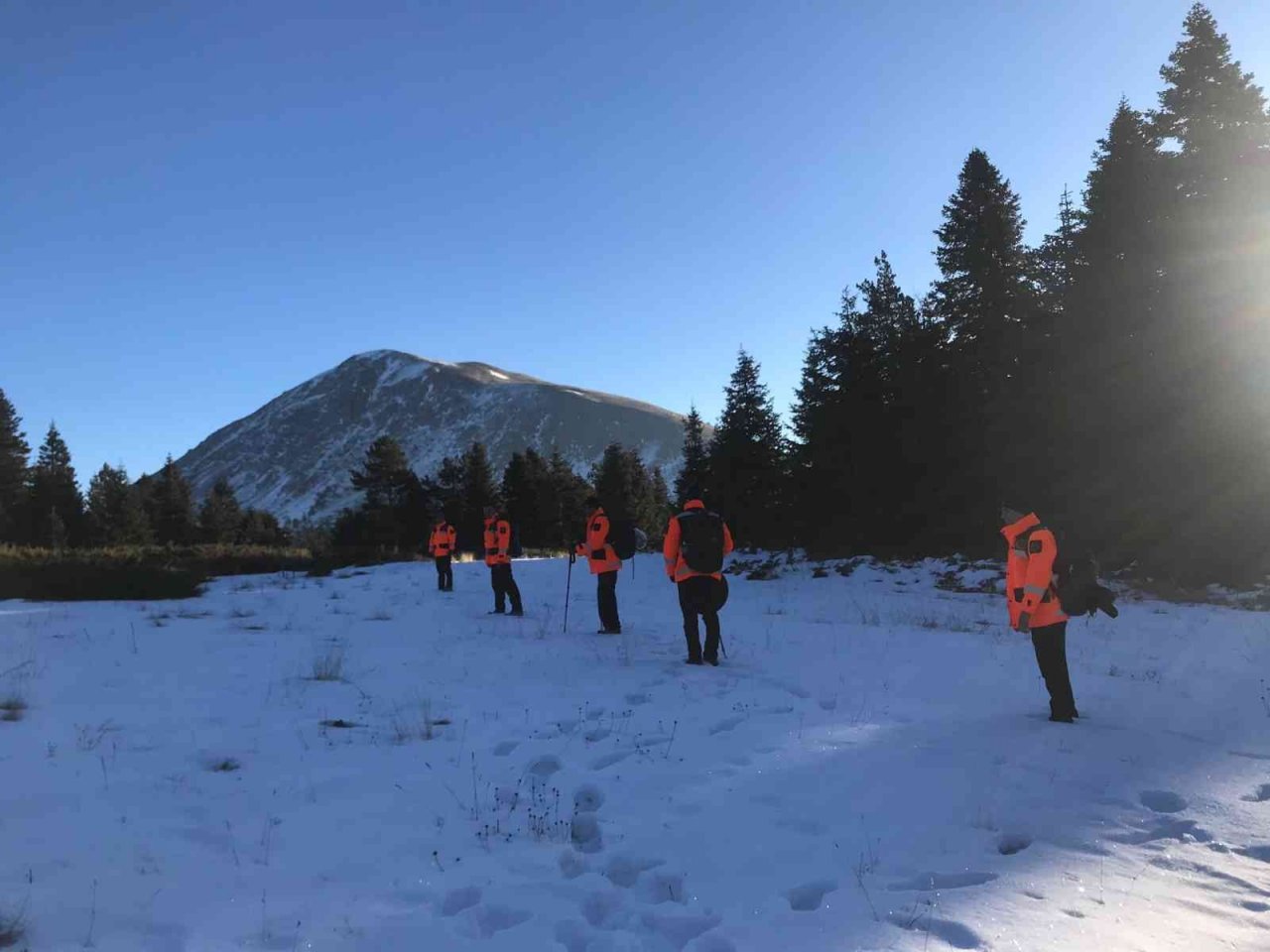 Şehitleri anmak için Ilgaz Dağı’na tırmandılar