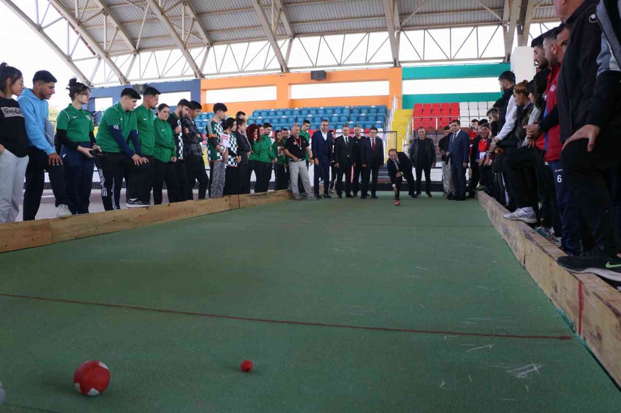 Bocce Gençler ve Büyükler Türkiye Şampiyonası başladı