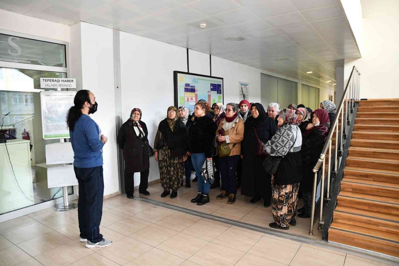 Vatandaşlar Tepebaşı’nın projelerini yerinde görüyor
