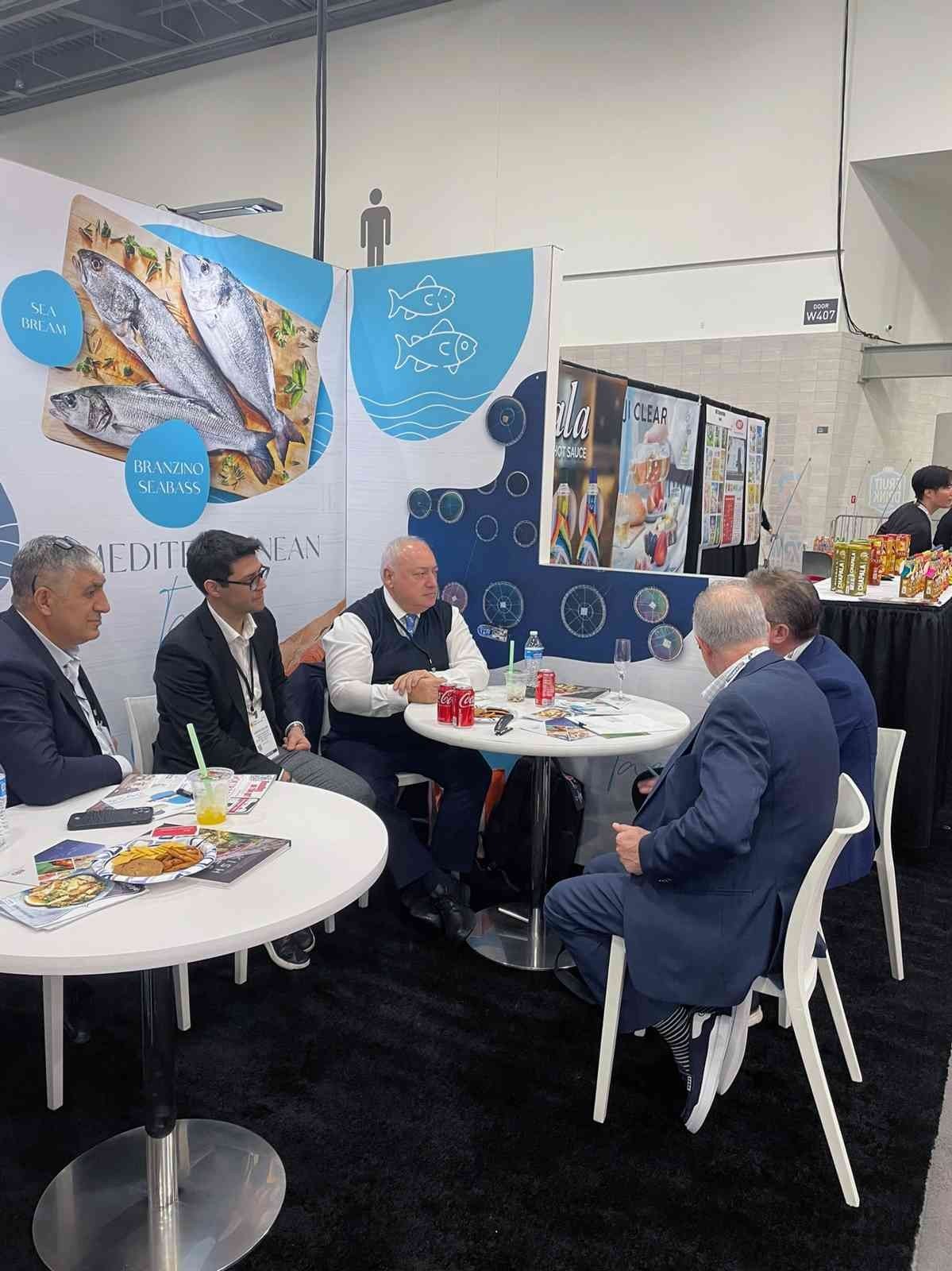 Türk Su ürünleri ve hayvansal mamullerine Las Vegas’ta yoğun ilgi