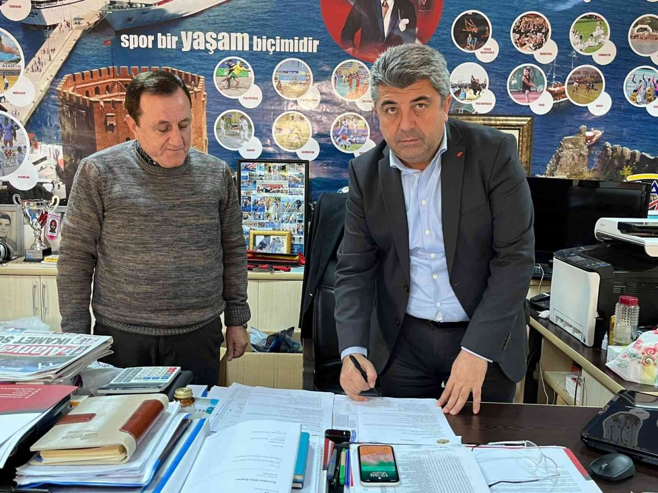 32. Alanya Triatlonu için imzalar atıldı