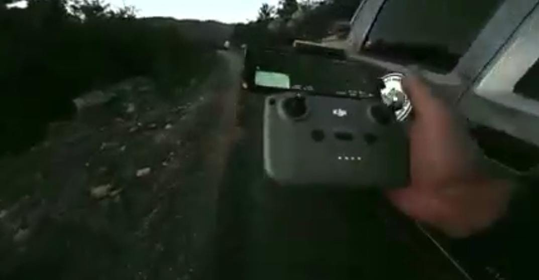 Kaçak avcı havadan takiple yakalandı