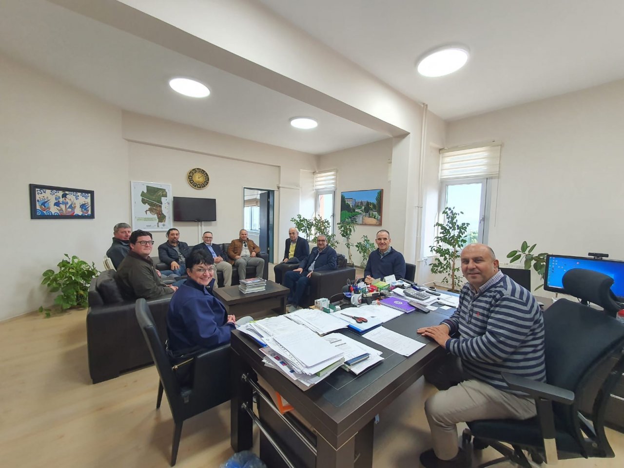 ABD Tahıl Konseyi, ADÜ Ziraat Fakültesi’nde incelemelerde bulundu