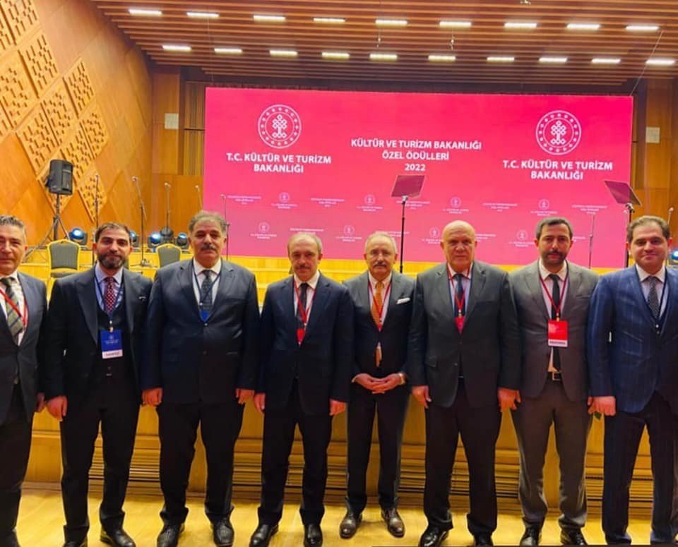 Başkan Pekmezci, Kültür ve Turizm Bakanlığı Özel Ödülü Takdim Programına katıldı