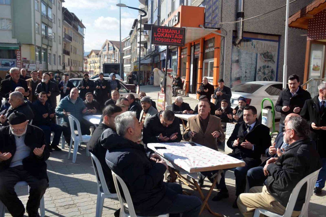 Kuraklığın vurduğu ilçede kış mevsiminde yağmur duası