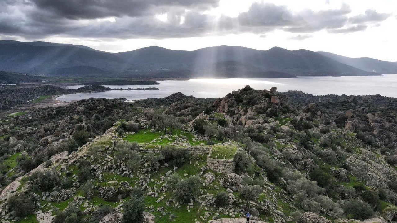 Latmos havadan görüntülendi, görüntüler hayran bıraktı
