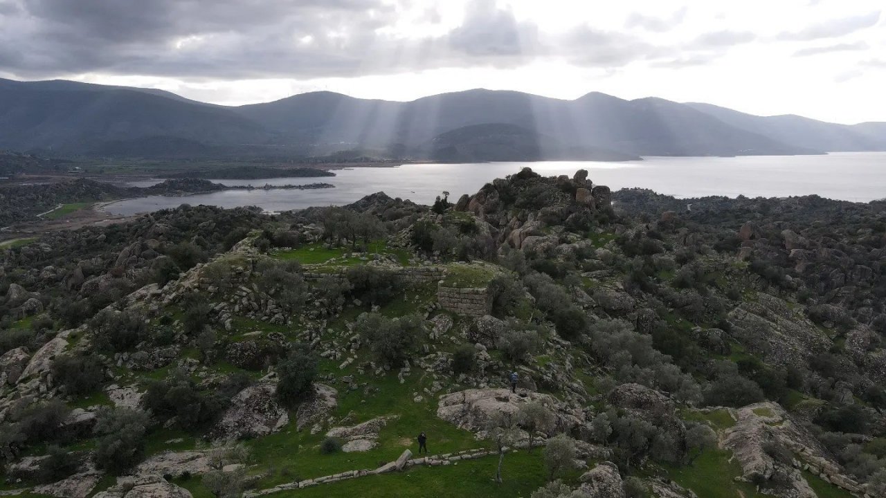 Latmos havadan görüntülendi, görüntüler hayran bıraktı