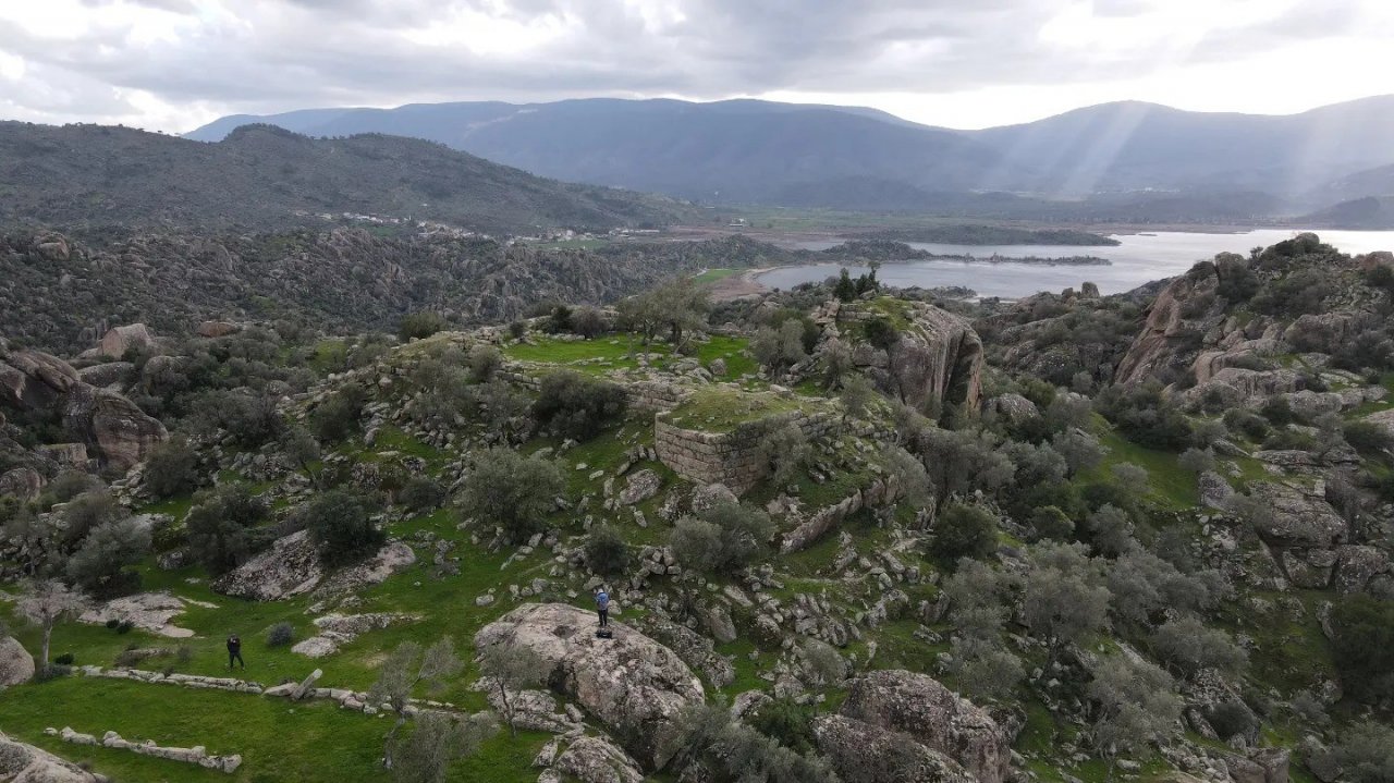 Latmos havadan görüntülendi, görüntüler hayran bıraktı