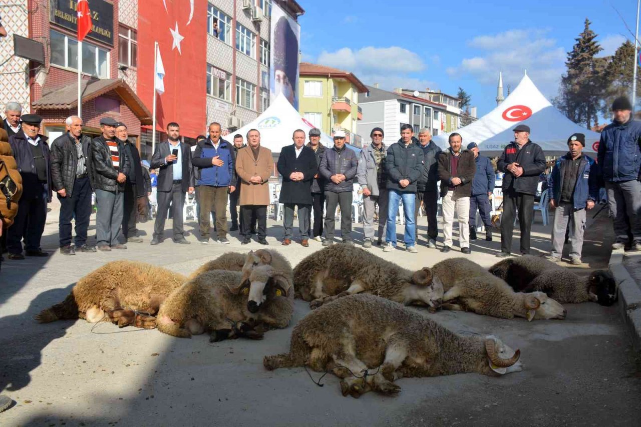 Kuraklığın vurduğu ilçede kış mevsiminde yağmur duası