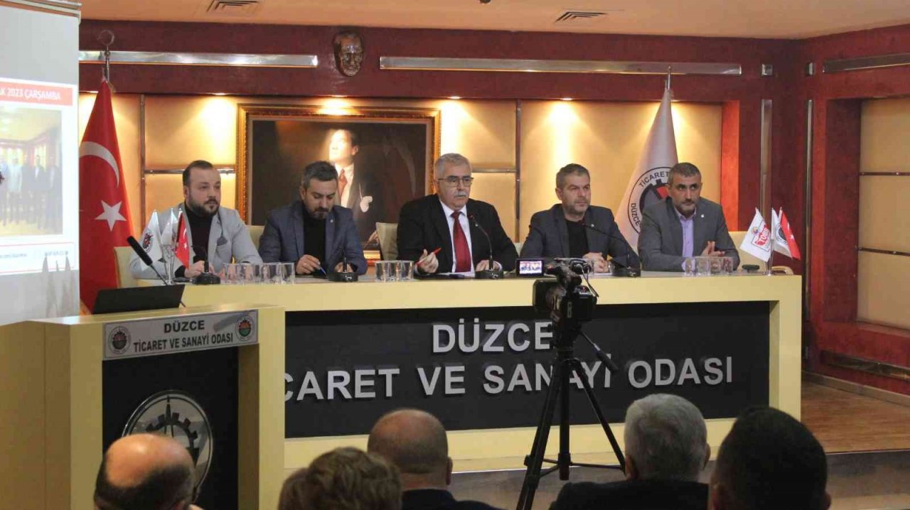 Düzce TSO meclis toplantısı gerçekleştirildi