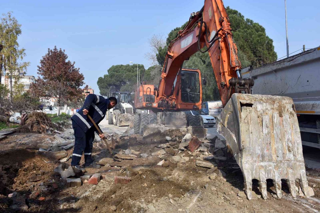 Germencik Şehit Cafer Sokak’ın çehresi değişiyor