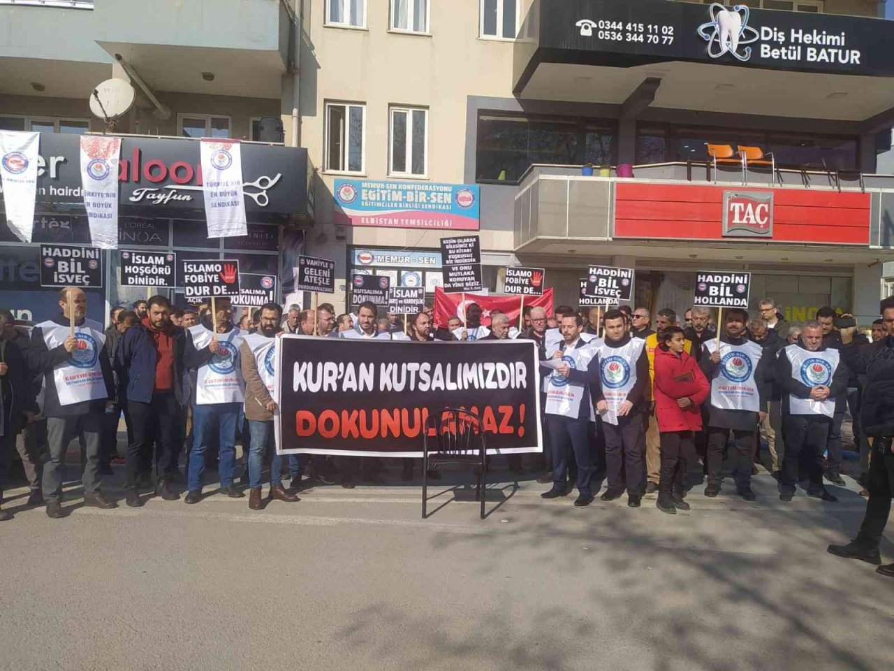 İsveç’te Kur’an-ı Kerim yakılmasına tepkiler sürüyor