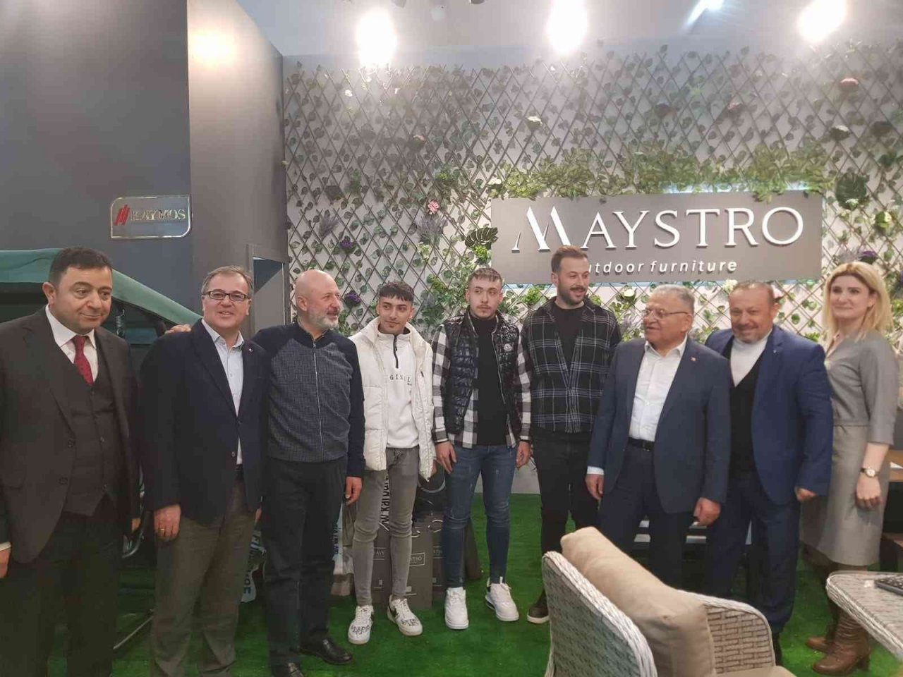 Başkan Büyükkılıç, İstanbul Mobilya Fuarını Ziyaret Etti