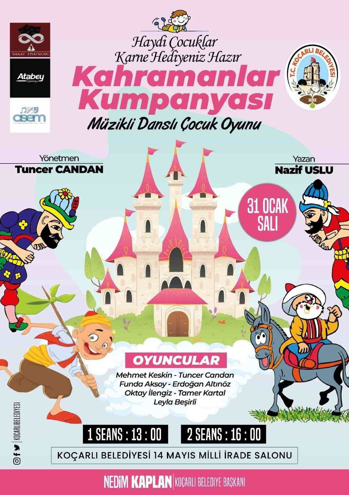 Başkan Kaplan’dan çocuklara karne hediyesi