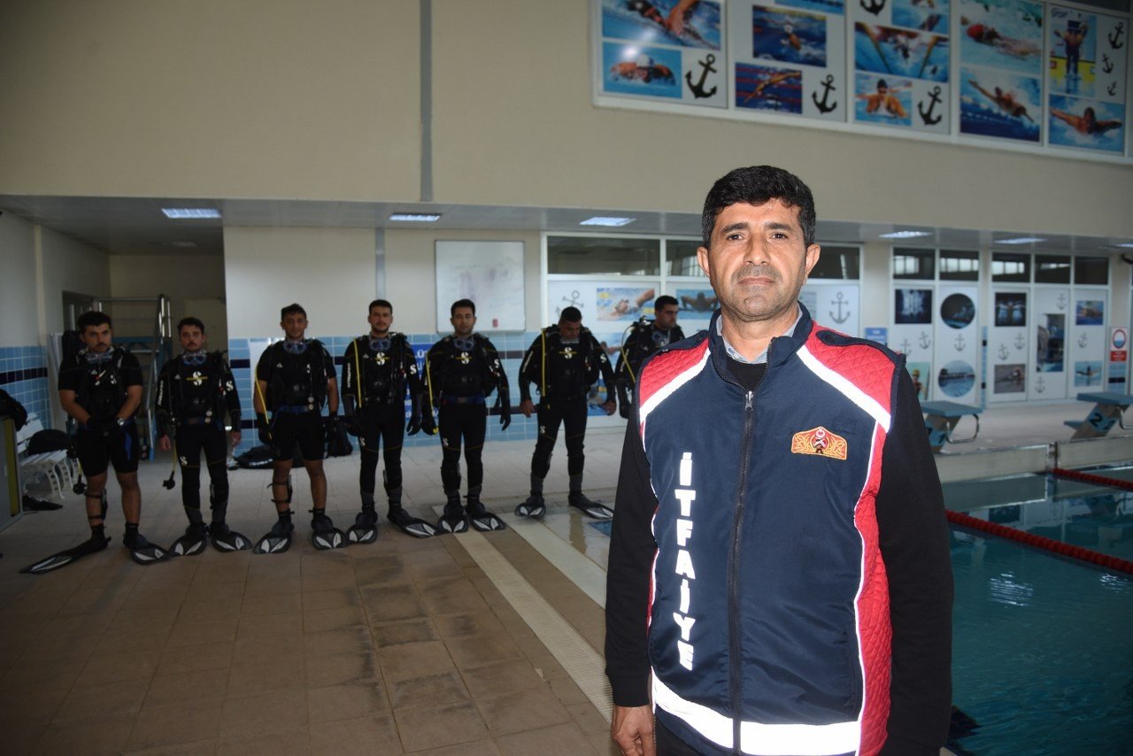 Osmaniye Belediyesi su altı ve su üstü kurtarma ekibi göreve hazır