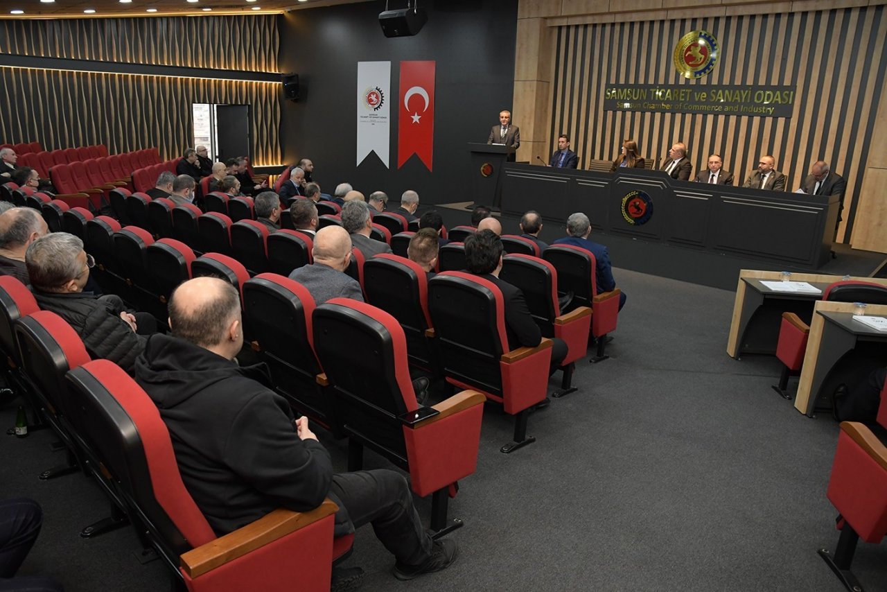 Samsun TSO’da yönetim kurulu faaliyetleri ibra edildi